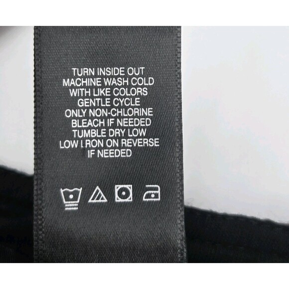 Ali Miles Mixed Media Patch Knit Tunic Sweater Top Womens Large Boho Patchwork - Picture 9 of 9